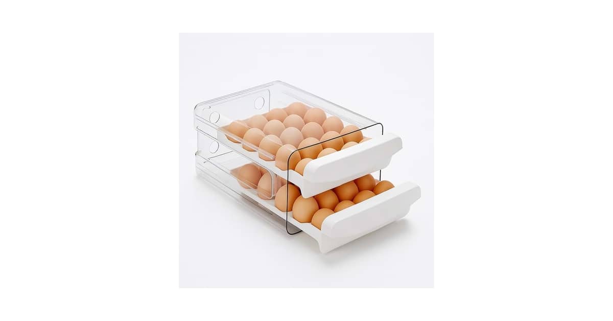 Melhor Porta Ovos: Organize Sua Geladeira com Eficiência!