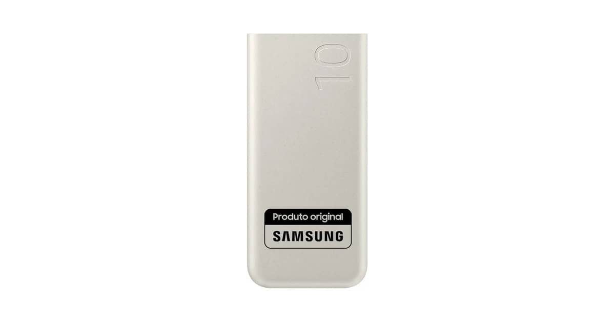 Melhor Power Bank Samsung: 10 Opções de Carga Rápida
