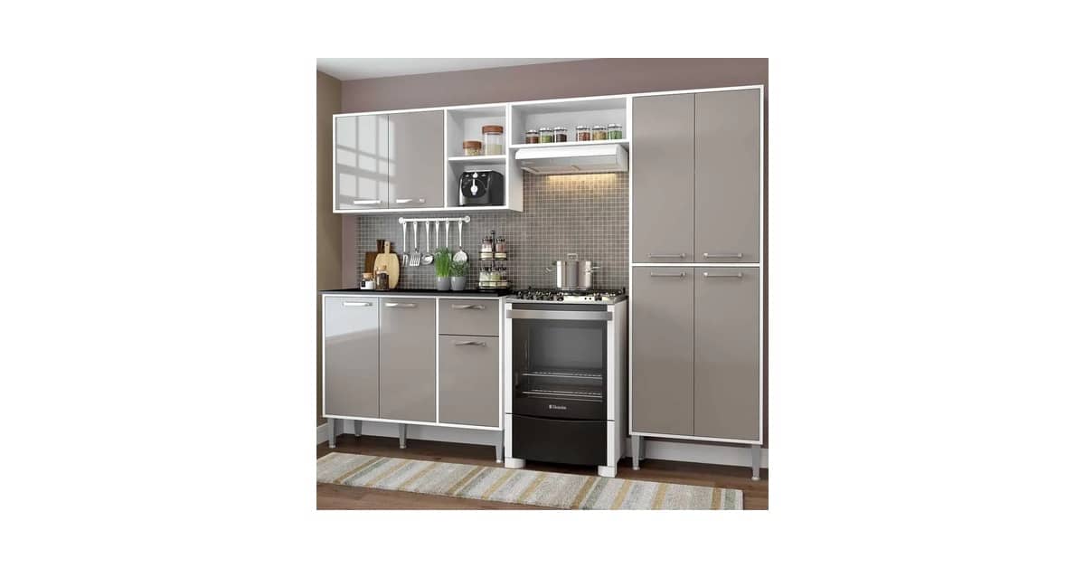 Melhor Preço Armário de Cozinha: 10 Opções Acessíveis