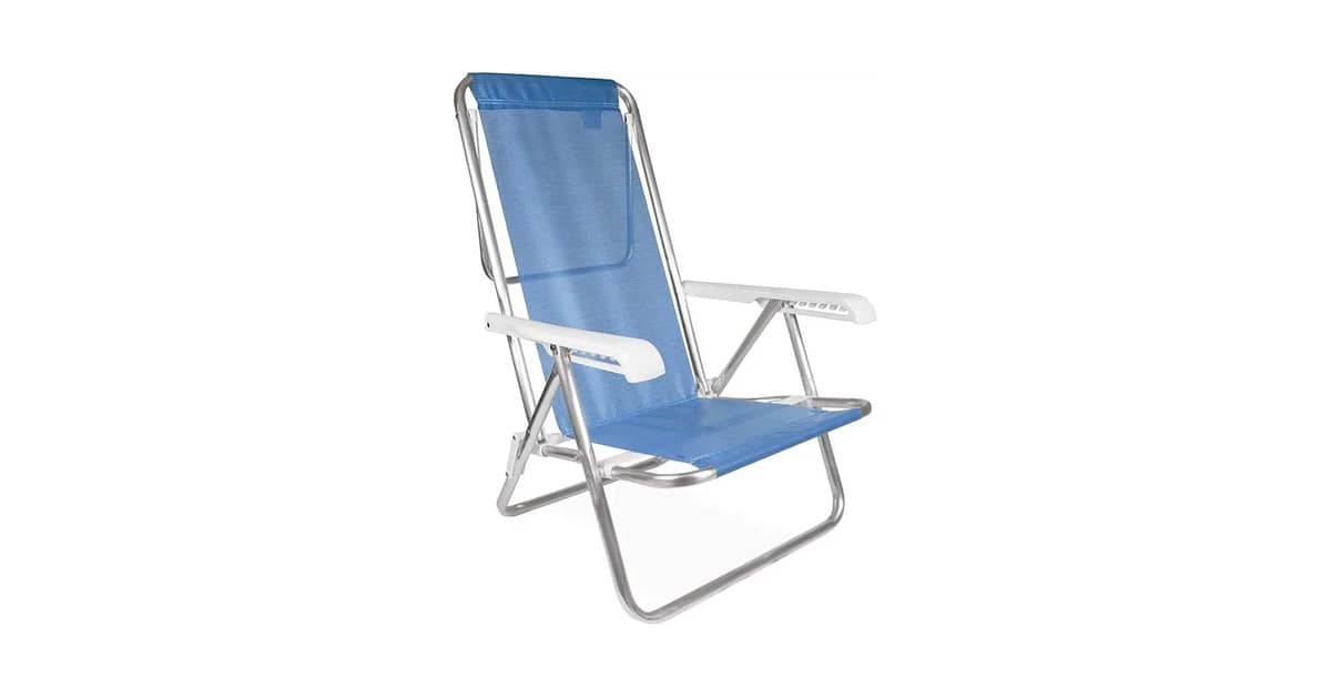 Melhor Preço Cadeira de Praia: 7 Modelos Resistentes