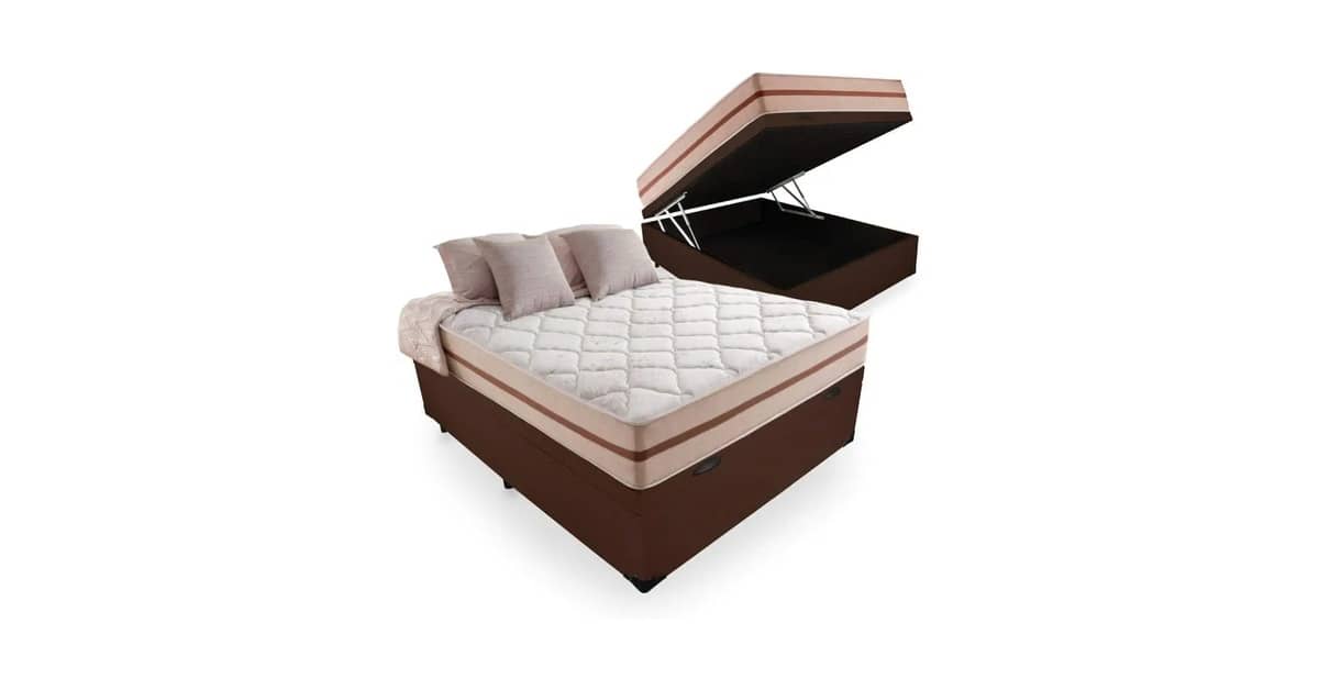 Melhor Preço Cama Box Casal: 7 Opções com Baú e Molas