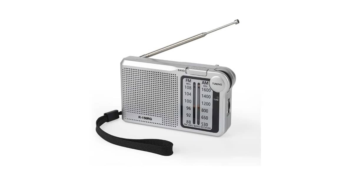 Melhor Rádio Portátil Am/Fm: Escolha o Seu Ideal