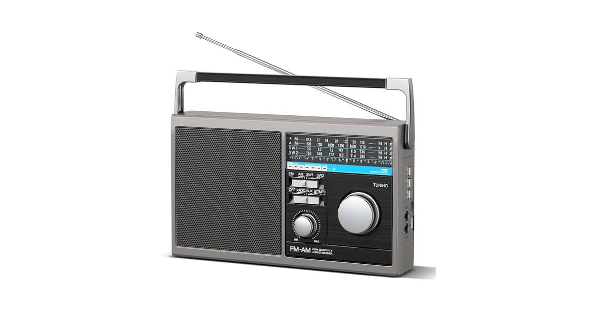Melhor Rádio Portátil Ondas Curtas: Guia Definitivo e Comparativo