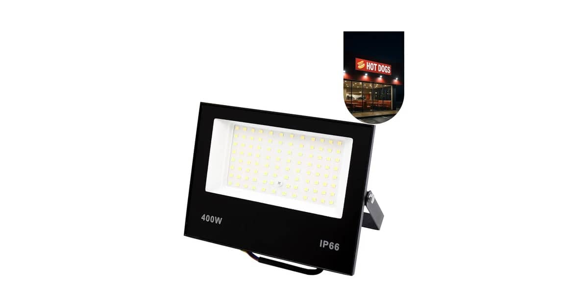 Melhor Refletor Led 400W: Guia Completo e Potente