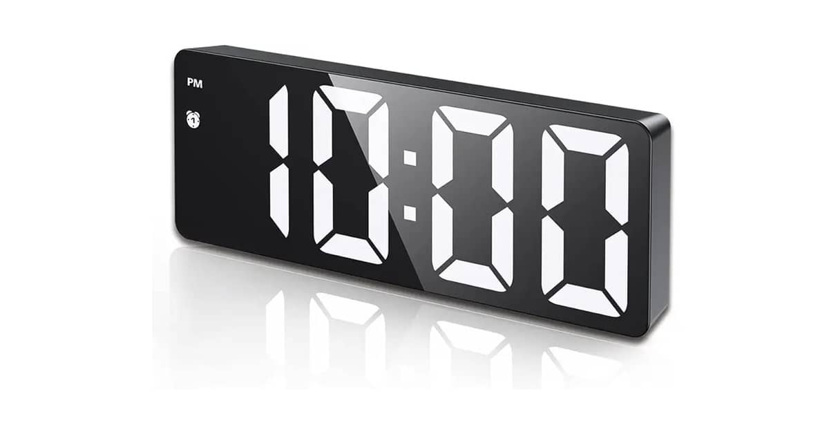 Melhor Relógio Digital de Mesa: Brilho e Voz