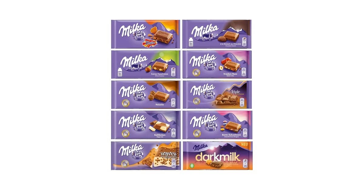 Melhor Sabor Milka: Descubra Os 5 Chocolates Favoritos!