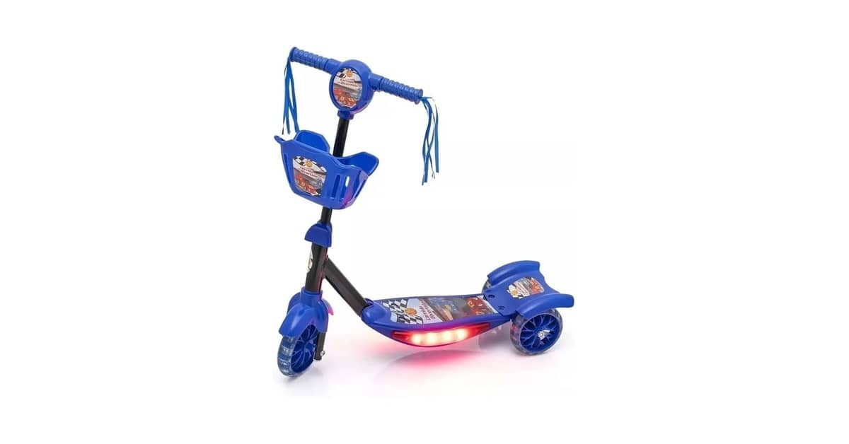 Melhor Scooter Brasil: 7 Modelos Infantis com LED e Cesta