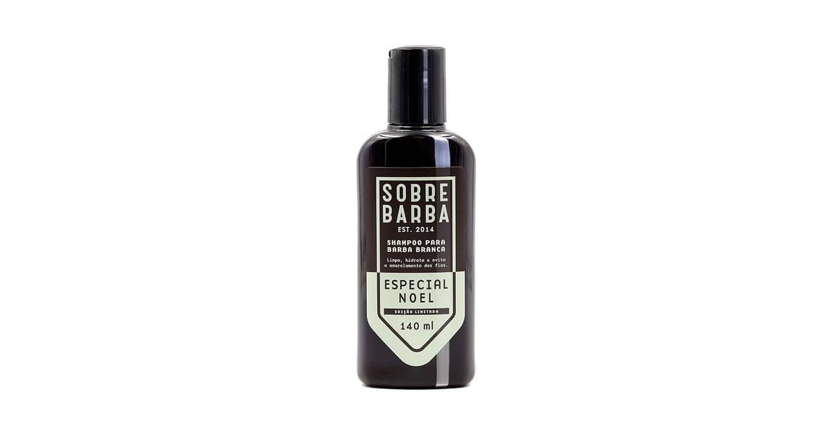 Melhor Shampoo para Barba Branca: Cuidados Específicos