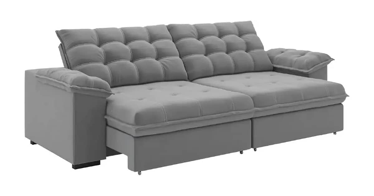 Melhor sofá retrátil 2.90 metros: 6 Modelos de Luxo