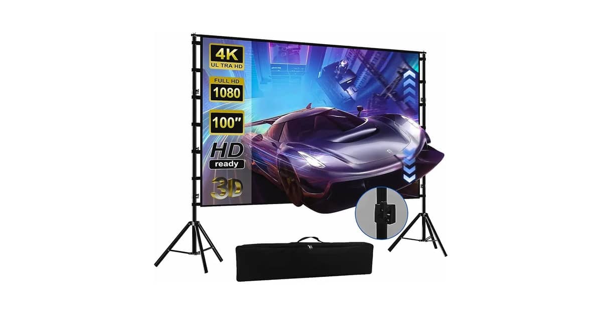 Melhor Tela Projetor: 10 Opções para Cinema em Casa