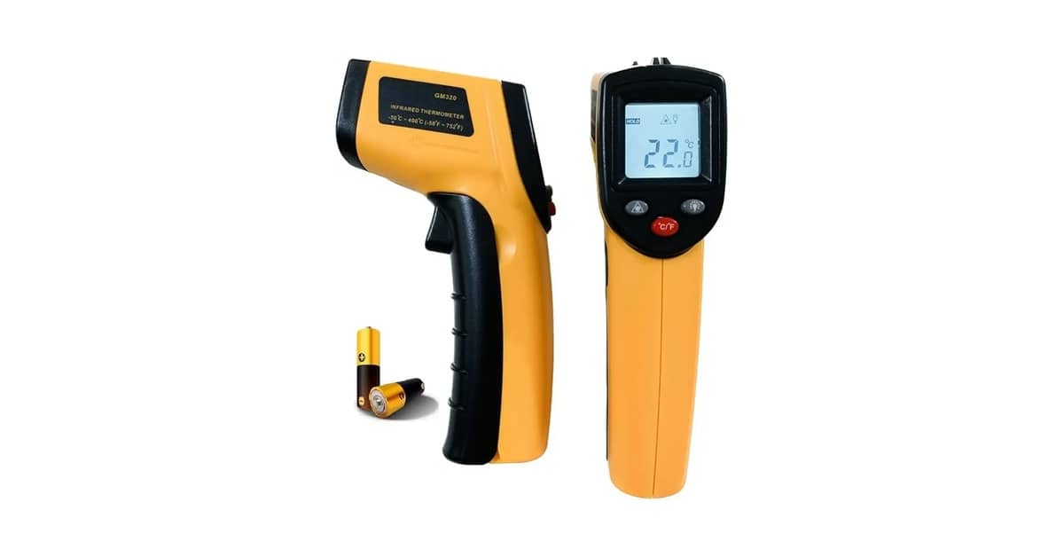 Melhor Termômetro Digital Infravermelho Industrial: Precisão e Robustez