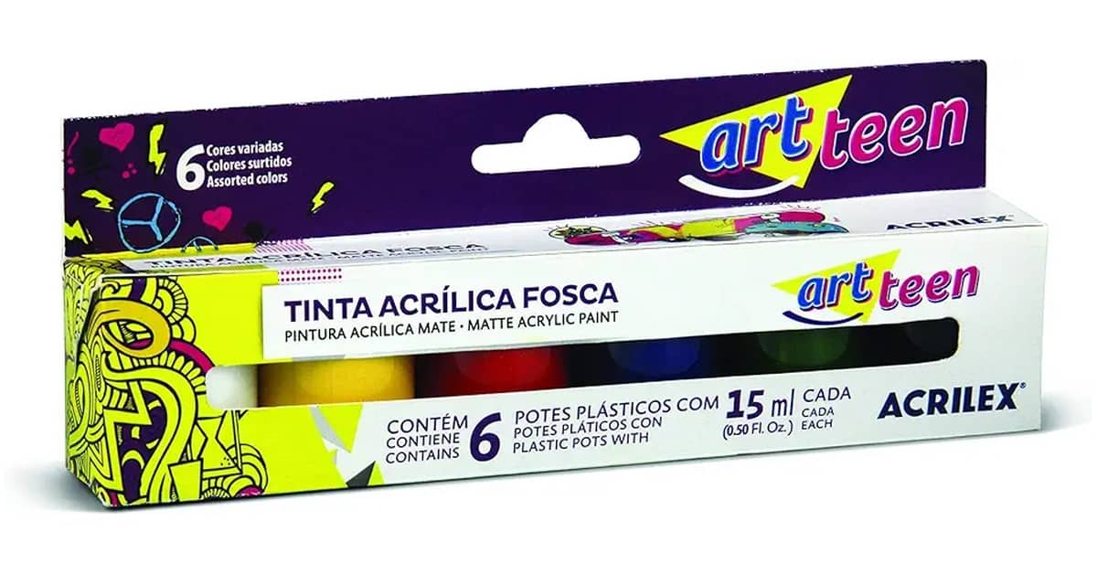 Melhor Tinta Acrílica: Guia de Cores e Kits Essenciais