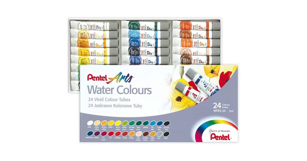Melhor Tinta Aquarela Profissional: 7 Opções Vibrantes
