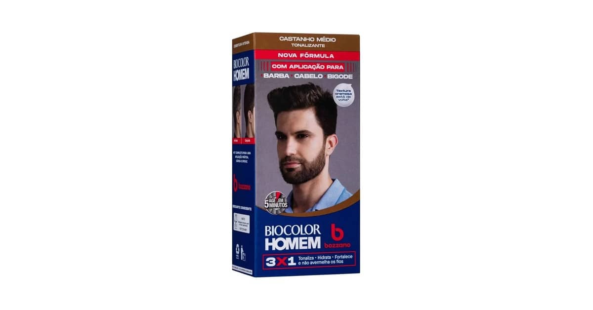 Melhor Tinta para Cabelo Masculino: Cobre Grisalhos Naturalmente