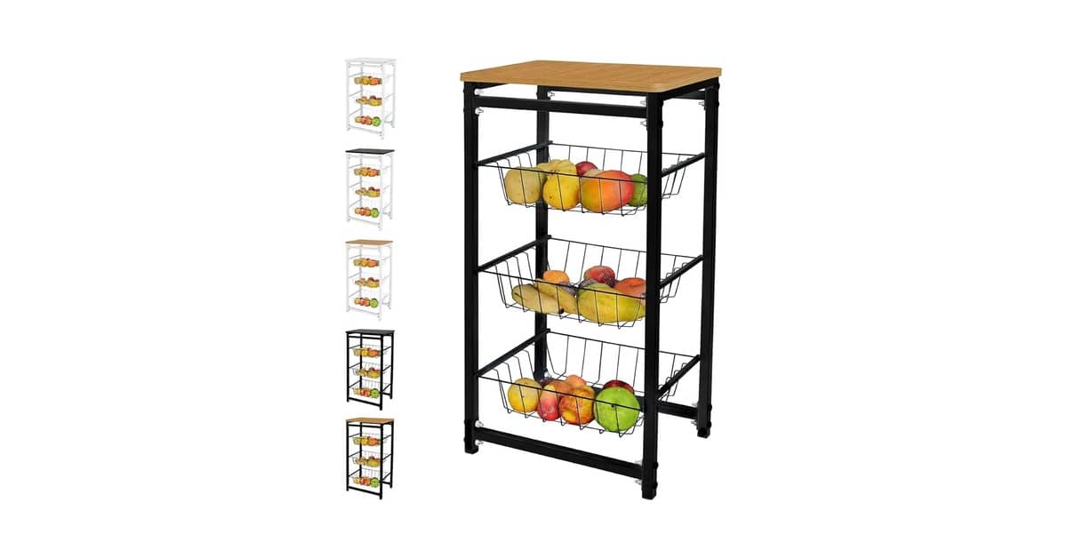 Melhor Tipo de Fruteira: Organize sua Cozinha