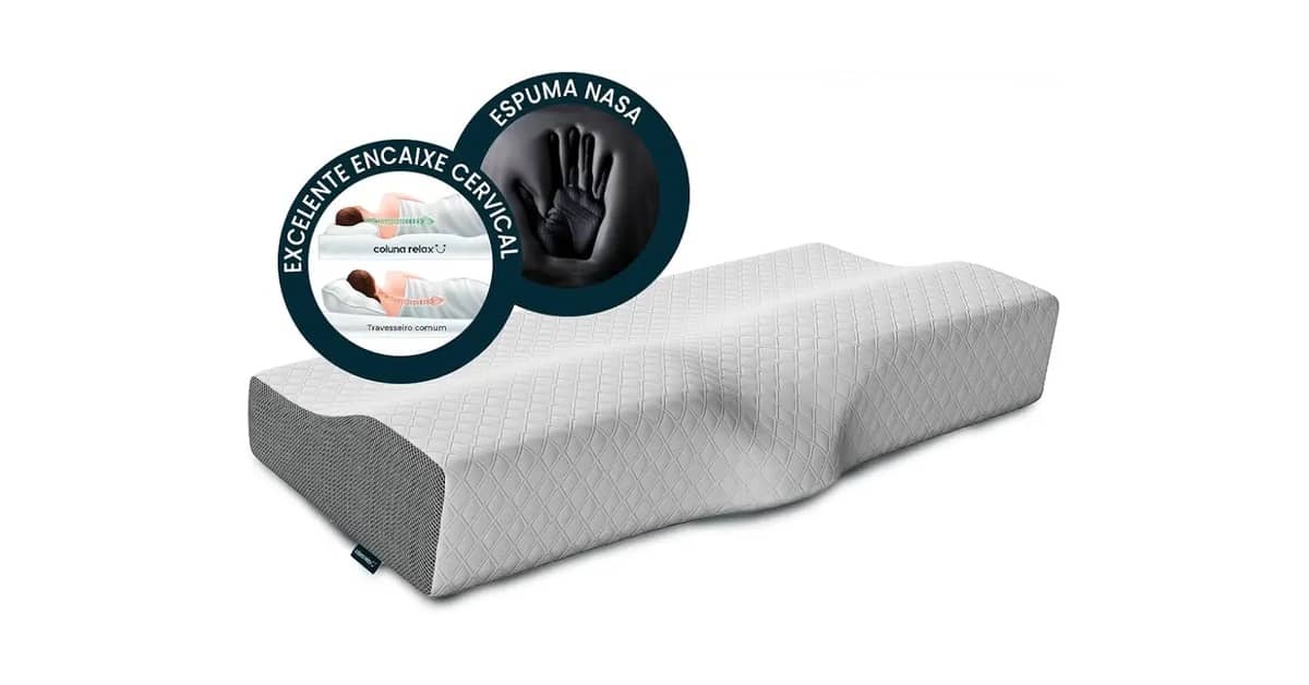 Melhor Travesseiro para Dor Cervical: 7 Opções com Suporte Ergonômico