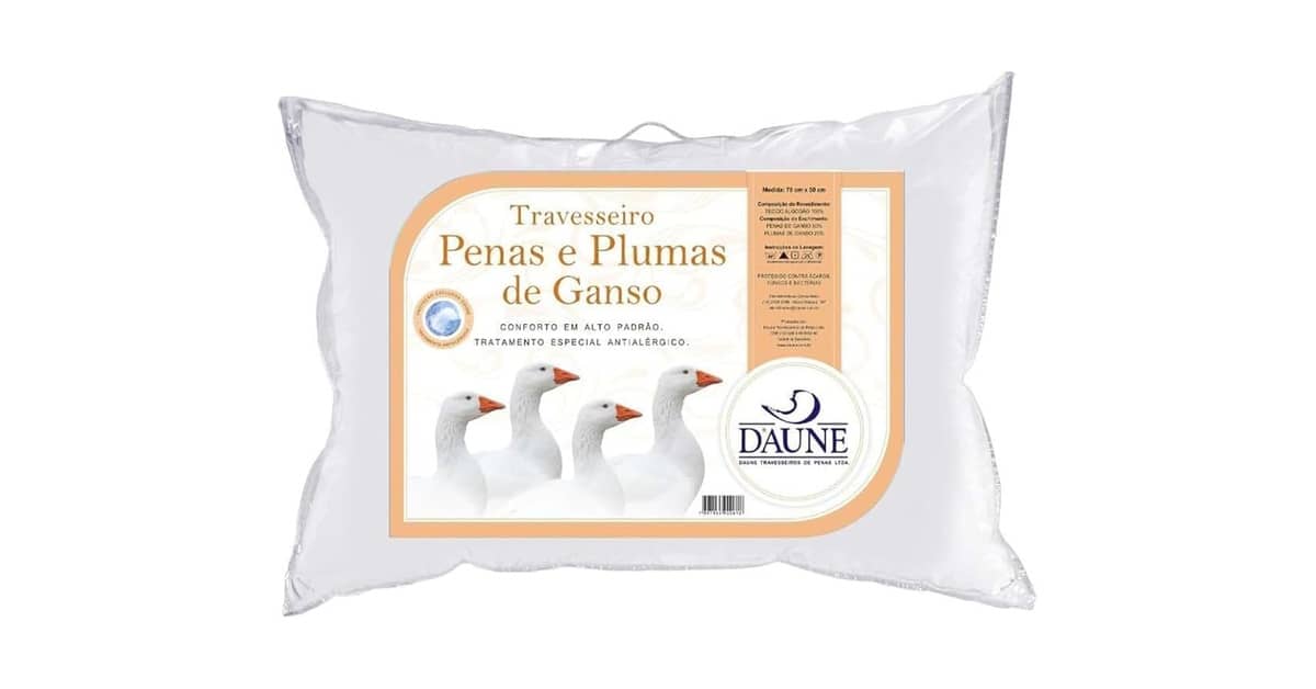 Melhor Travesseiro Pluma ou Pena de Ganso: Conforto e Suporte Ideal