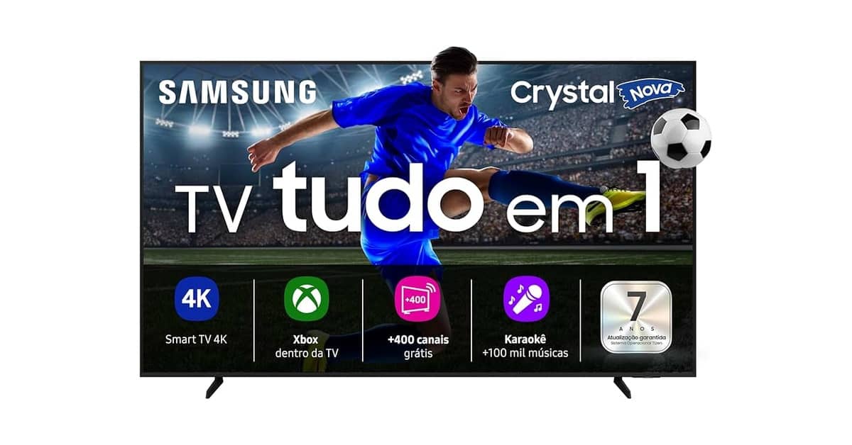 Melhor TV Crystal UHD 4K: 10 Modelos com Tecnologia UHD 4K