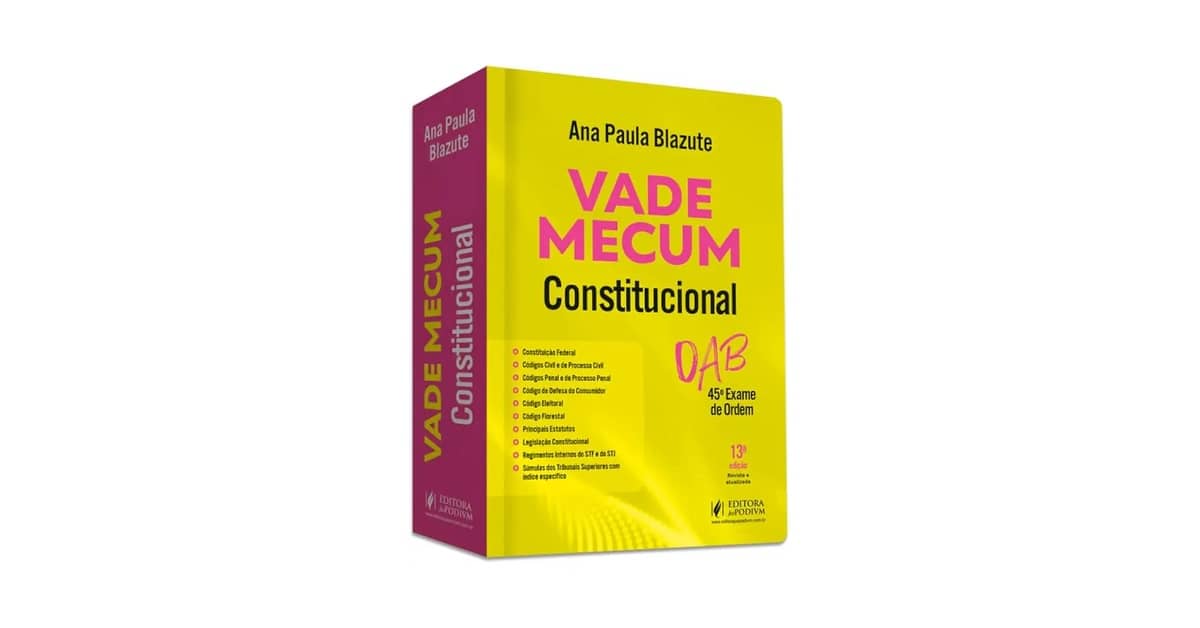 Melhor Vade Mecum Constitucional: Guia Essencial para OAB