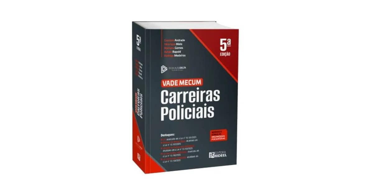 Melhor Vade Mecum para Carreiras Policiais: Guia Essencial