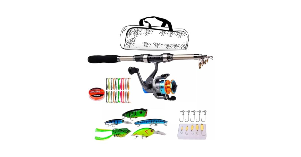 Melhor Vara de Pesca para iniciante: Kit Completo Para Começar