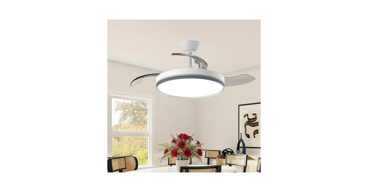 Melhor Ventilador de Teto para Sala: Potência e Design