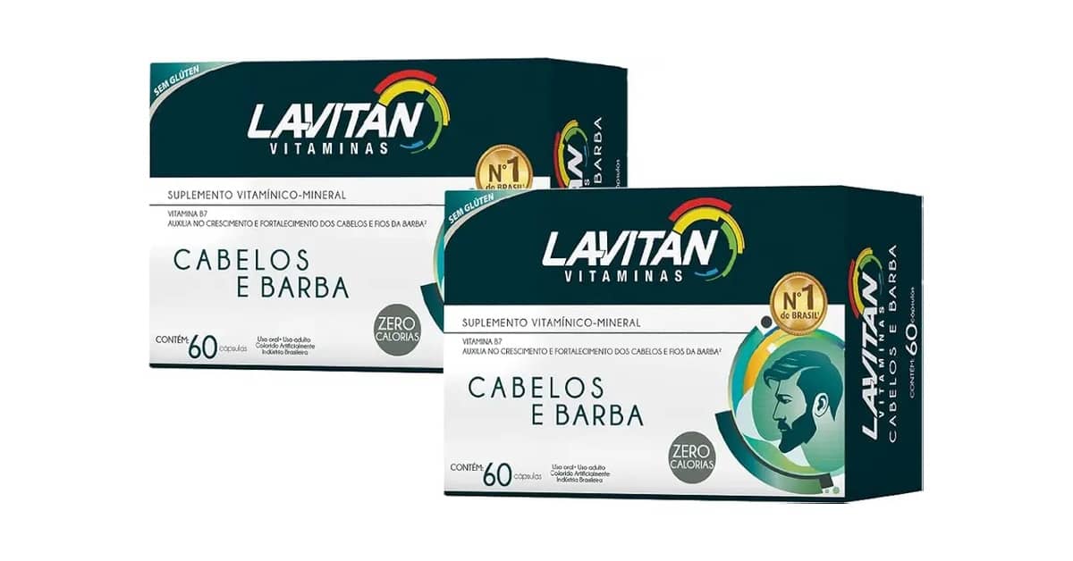 Melhor Vitamina para Cabelo e Barba: 7 Opções Fortes