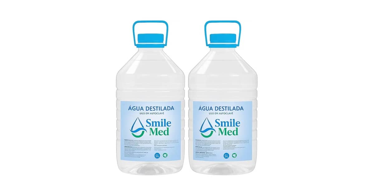 Qual a Melhor Água Destilada para CPAP? 10 Opções