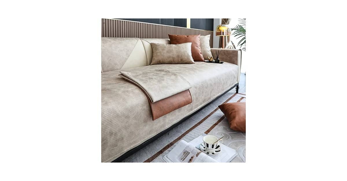 Qual a Melhor Capa para Sofá de Couro Sintético: Proteção e Estilo Garantidos