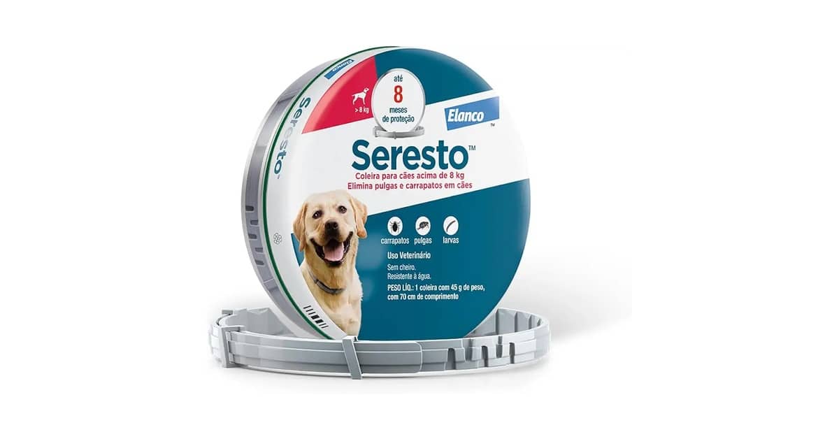 Qual a Melhor Coleira Antipulgas e Carrapatos para Cachorro Seresto? 3 Opções