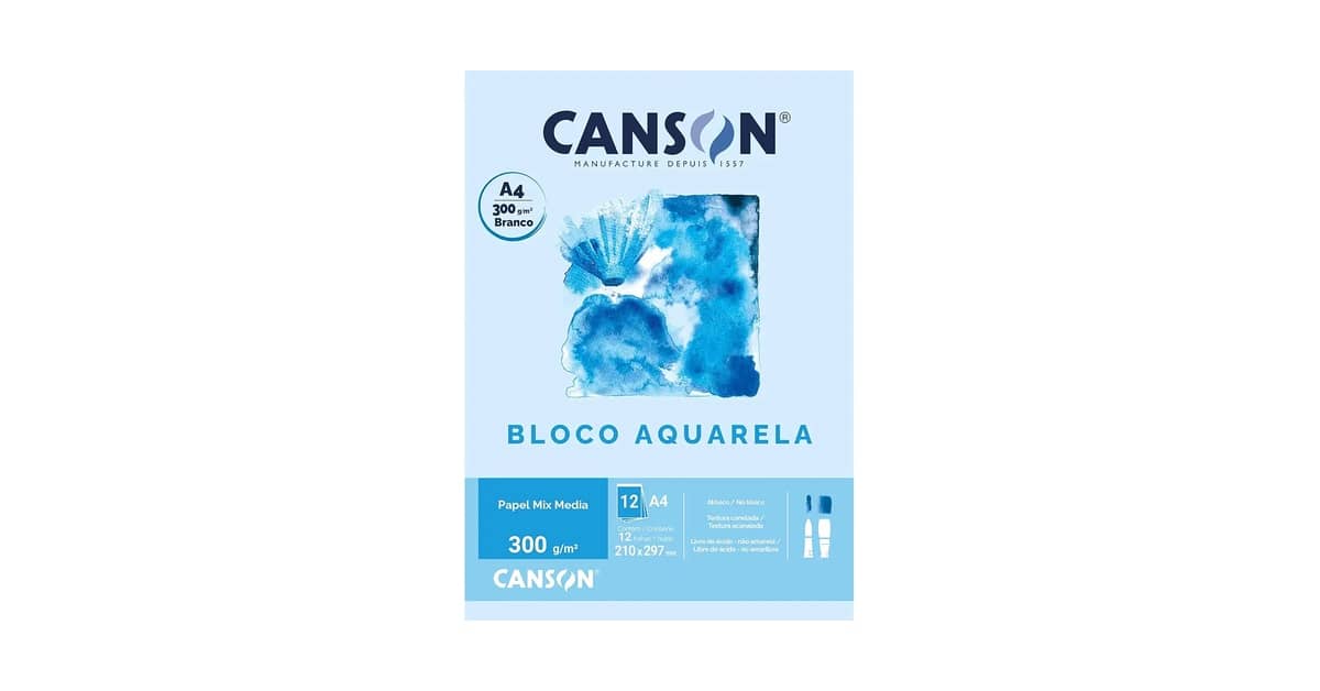 Qual a Melhor Gramatura de Papel para Aquarela? 300g Se Destaca