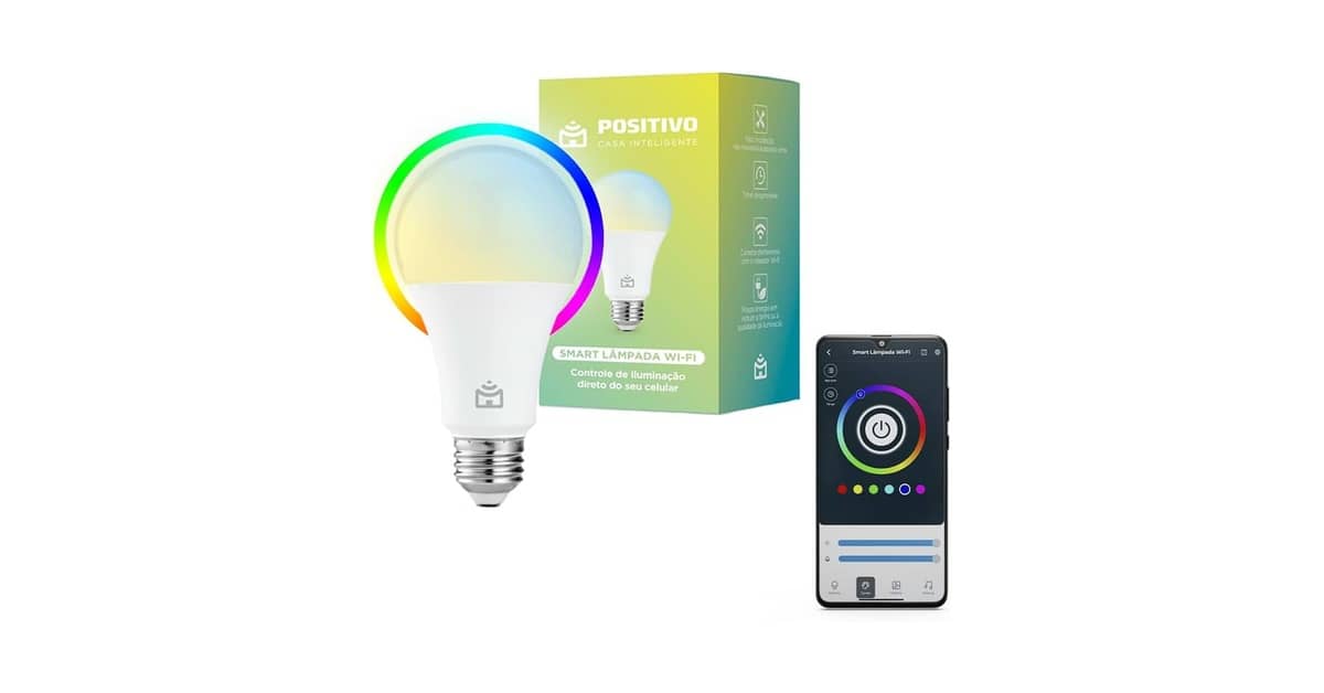 Qual a Melhor Lâmpada Inteligente do Mercado? 15 Opções RGB e Wi-Fi