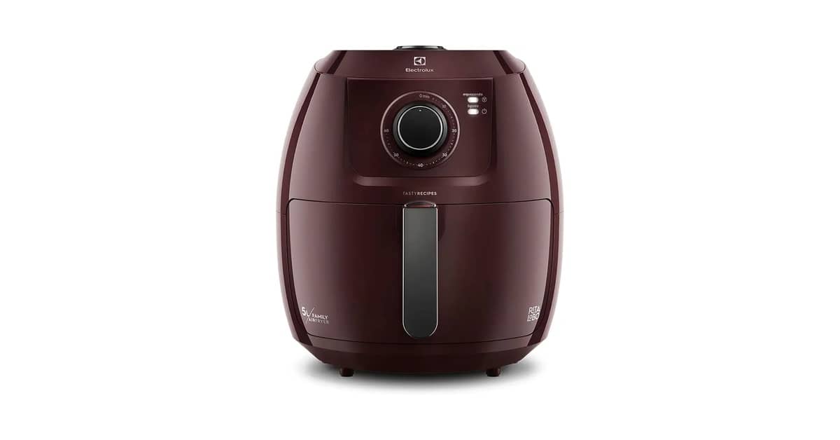 Qual Air Fryer de 5 litros consome menos energia por hora? 8 Modelos Eficientes