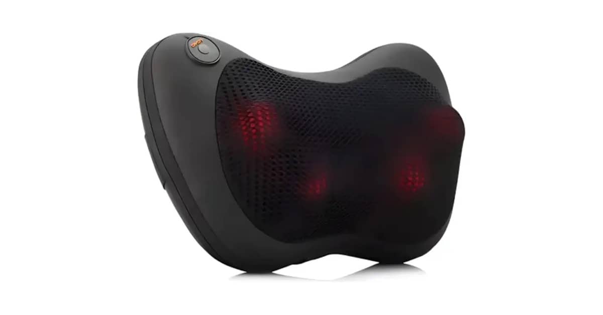 Qual é a Melhor Almofada de Massagem Shiatsu?