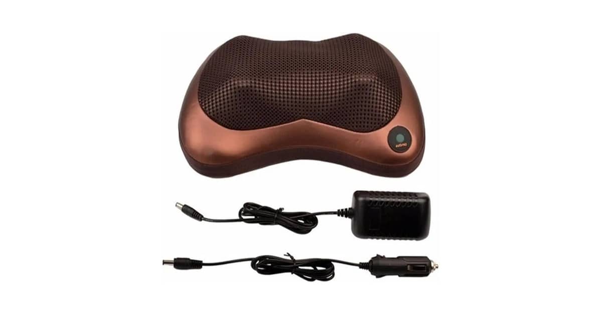 Qual é a Melhor Almofada Massageadora Shiatsu Para Pescoço? Guia Para Aliviar a Dor