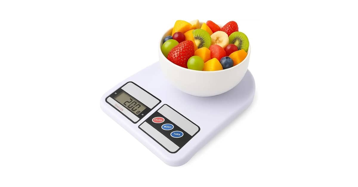 Qual é a Melhor Balança Para Pesar Alimentos? Precisão