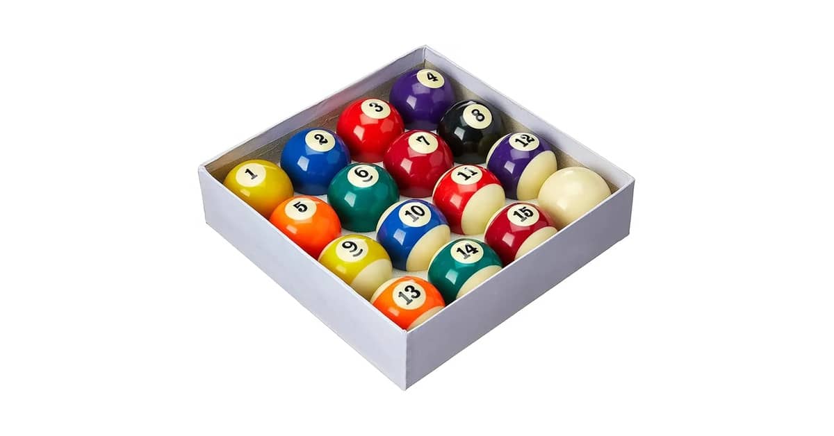 Qual É a Melhor Bola de Sinuca? Guia Por Tamanho