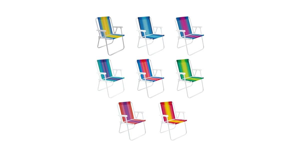 Qual é a Melhor Cadeira de Praia? Aço vs. Alumínio