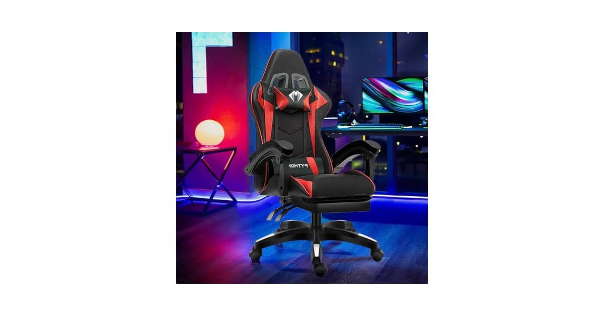 Qual É a Melhor Cadeira Gamer Reclinável Com Apoio Para Os Pés? Top 10