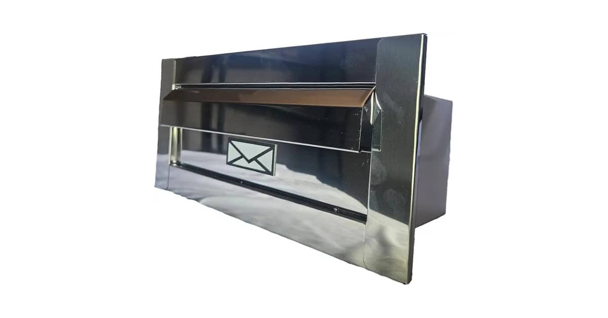 Qual é a Melhor Caixa de Correio Para Muro? Inox vs PVC