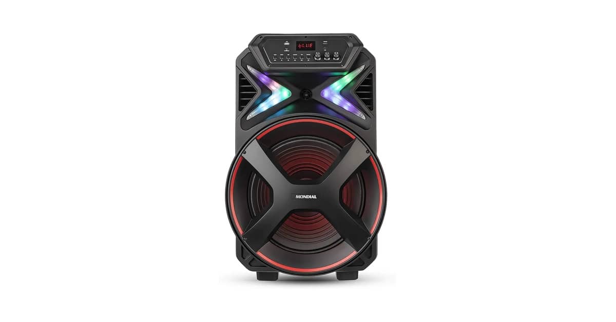 Qual é a Melhor Caixa de Som Amplificada 700w Mondial?