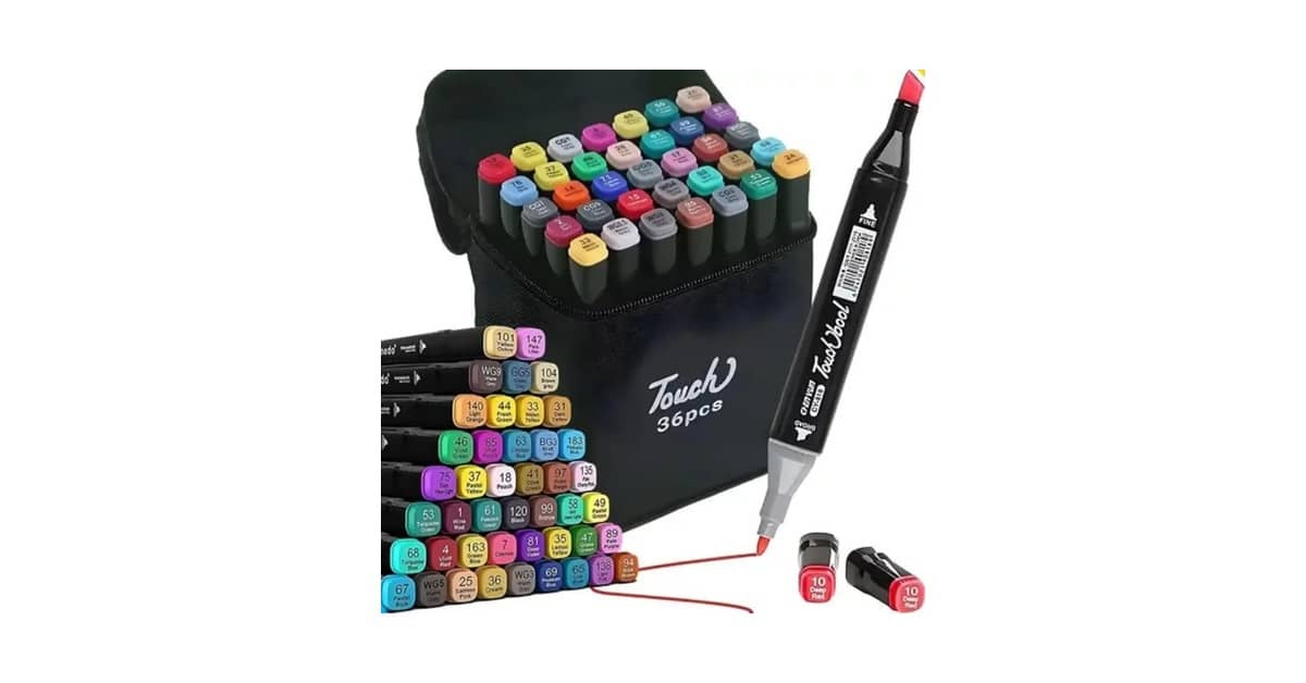 Qual é a Melhor Caneta Marcadora Para Desenho?