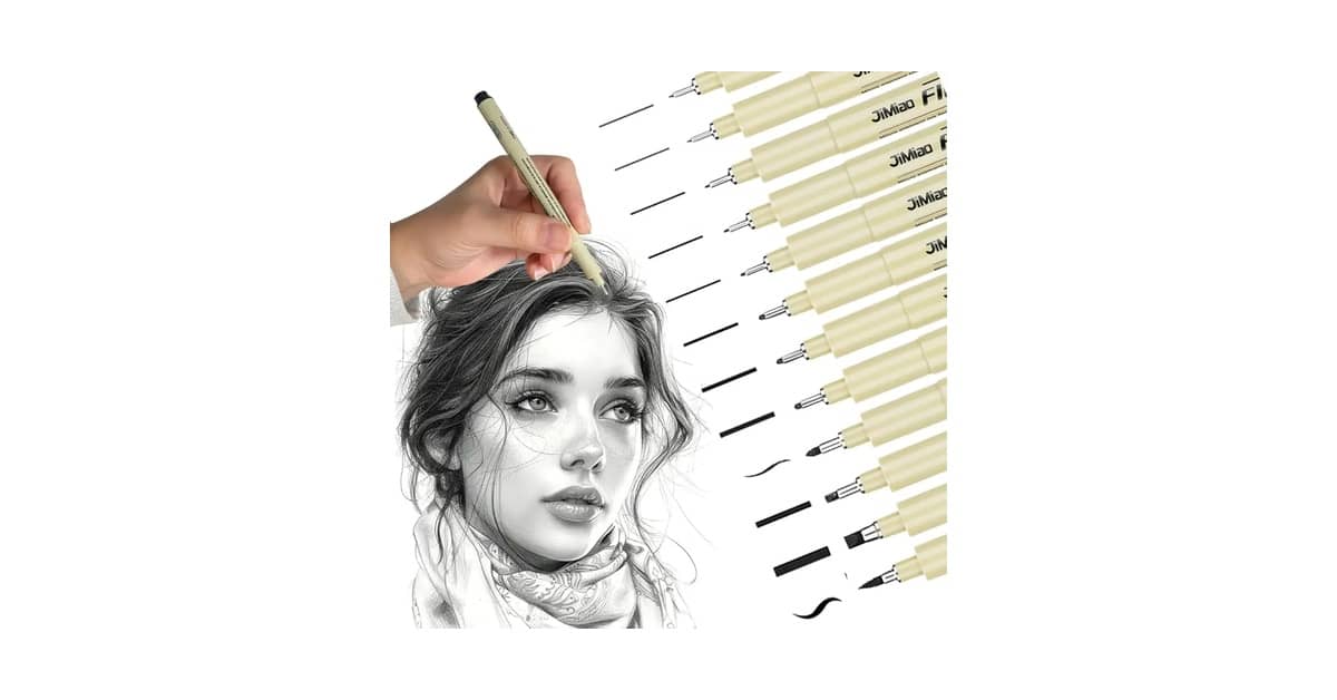 Qual é a Melhor Caneta Nanquim Para Traços Precisos?