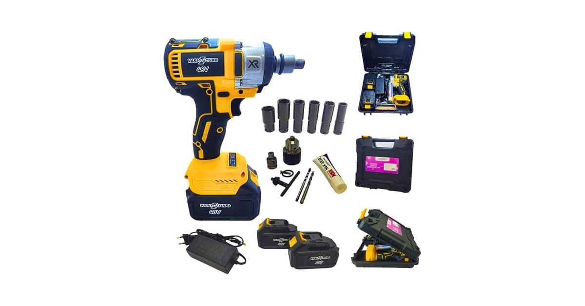 Qual é a Melhor Chave de Impacto? Análise de 10