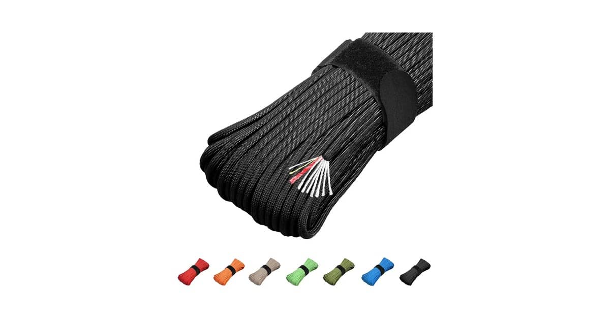 Qual é a Melhor Corda de Paraquedas (Paracord)?