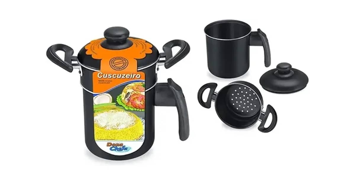 Qual é a Melhor Cuscuzeira Individual? Inox ou Alumínio