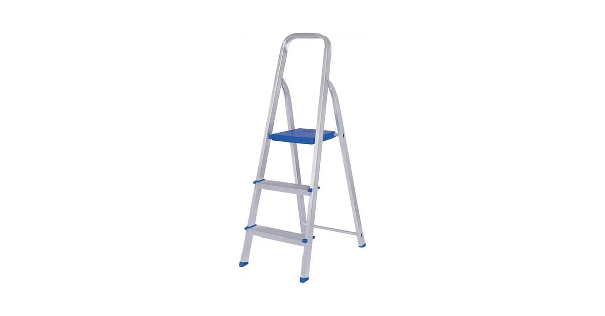 Qual é a Melhor Escada de Alumínio até 3 Degraus?