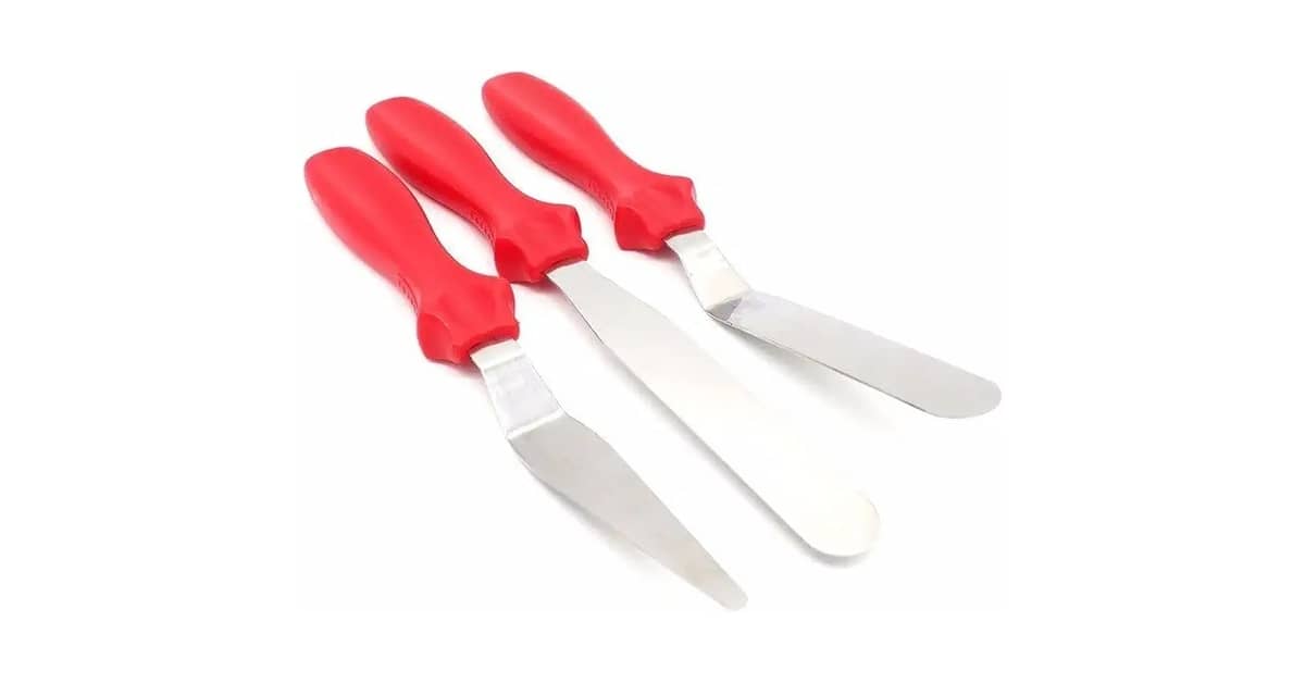 Qual é a Melhor Espátula para Confeiteiro? Guia