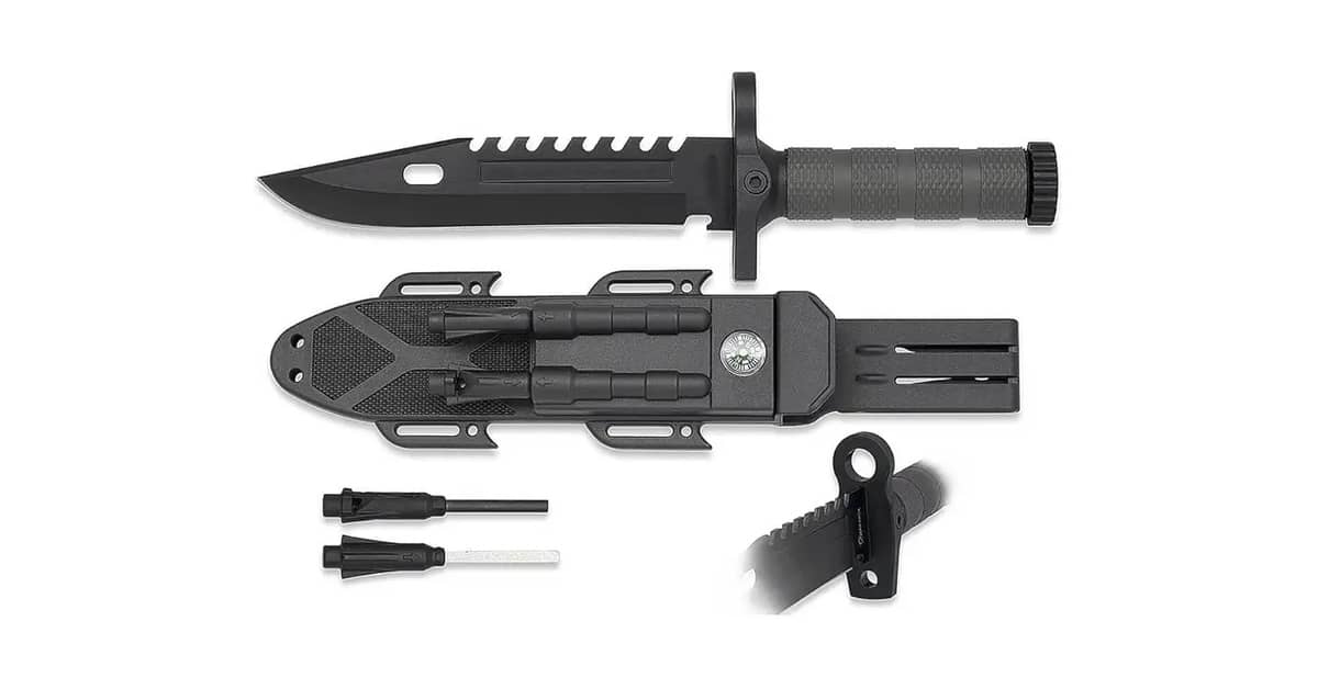 Qual É a Melhor Faca de Sobrevivência com Pederneira e Apito?