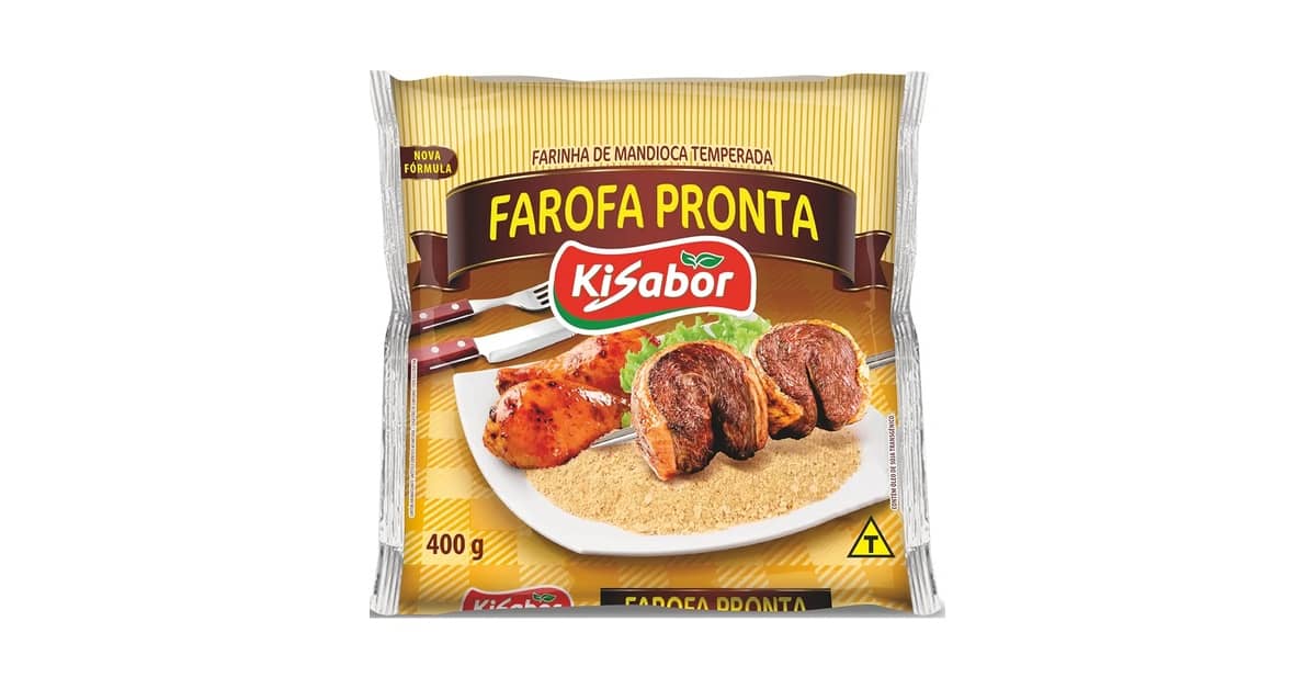 Qual É a Melhor Farofa Pronta? Mandioca vs Milho!